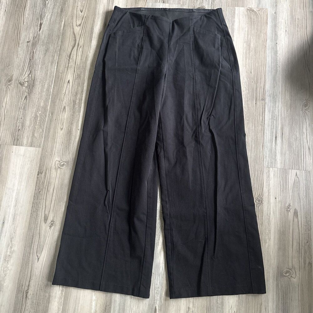 Old Navy High Rise Pixie Wide Leg Elastic Comfort Waistband Size Large